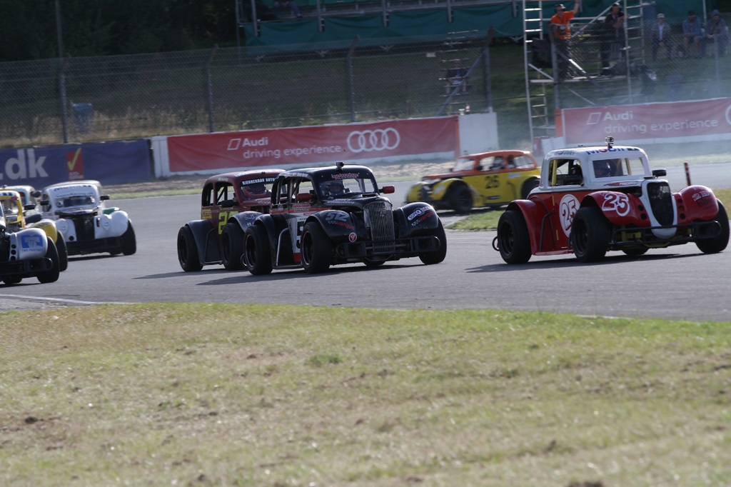 Kevins start i tredje løb var ikke den allerbedste.
(Foto: Motorsporten.dk)